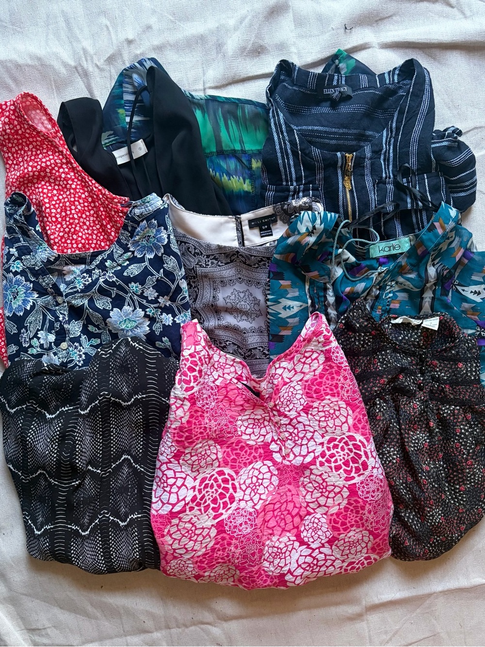 🔥 Reseller Lot! Bundle of 10 Day to Night Blouses - Great Value 💸